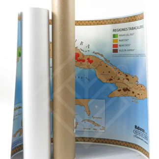 Un set de postere Habanos - Zonas Tabacalera Cubana