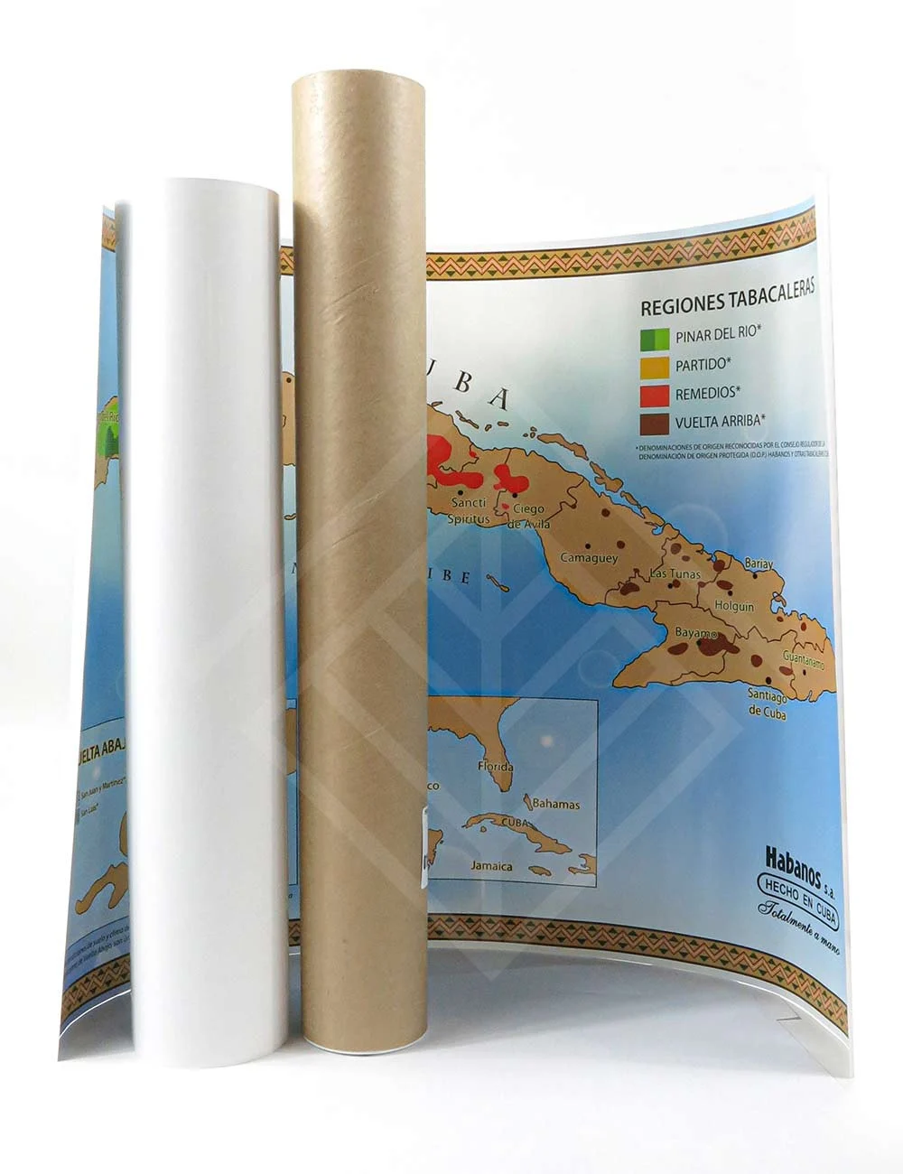 Un set de postere Habanos - Zonas Tabacalera Cubana