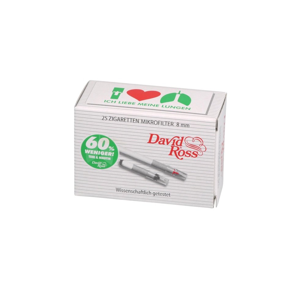 David Ross mini filters 25pc 8 mm