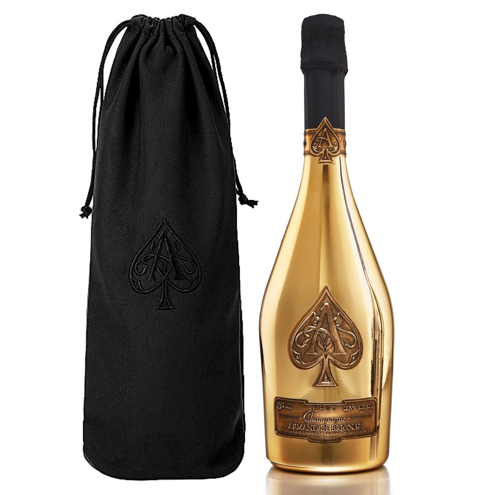 Șampanie Armand de Brignac Gold Bag 0.75l