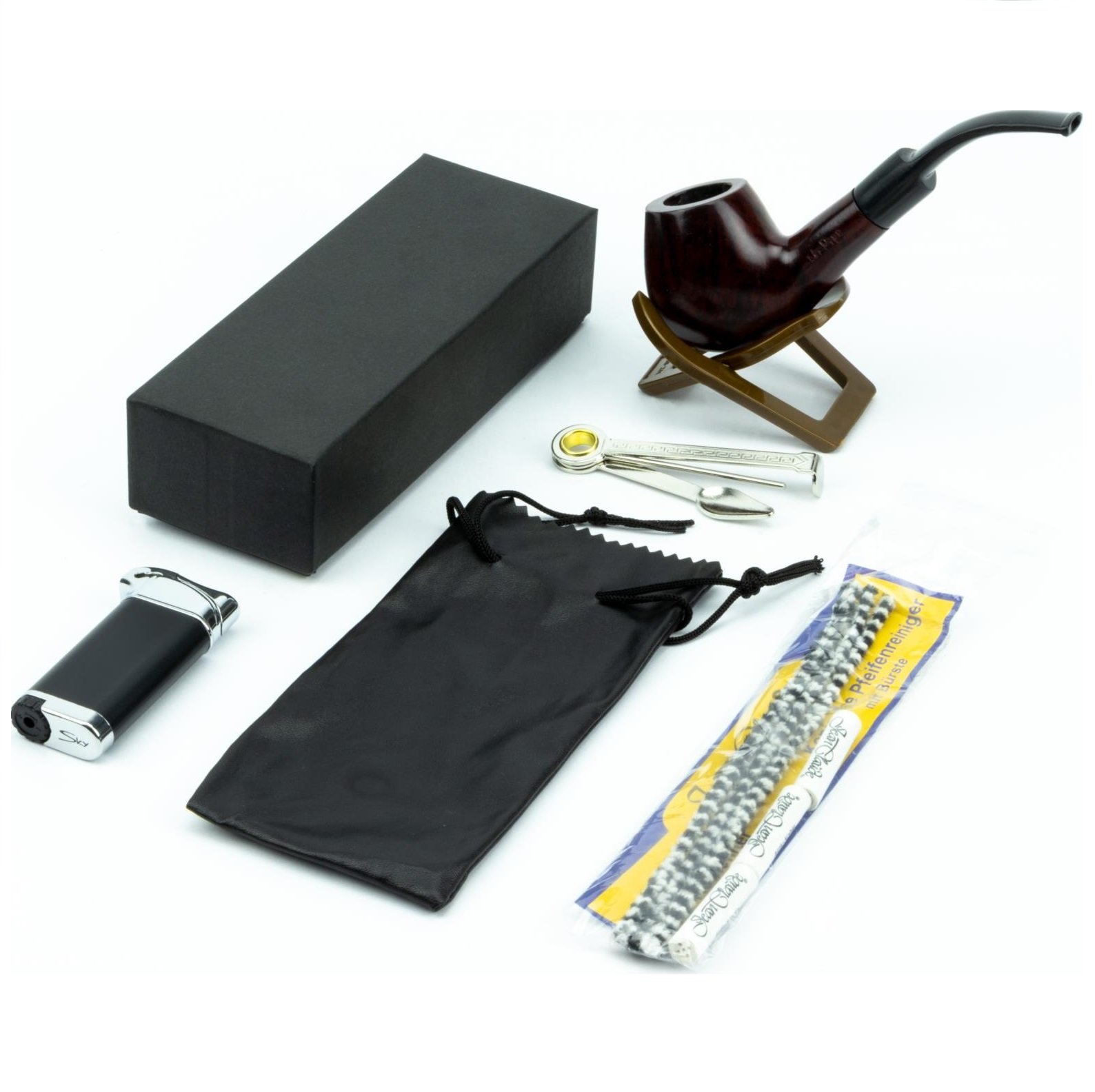 Pipă Mr. Pipe 9mm Red Wood 409521