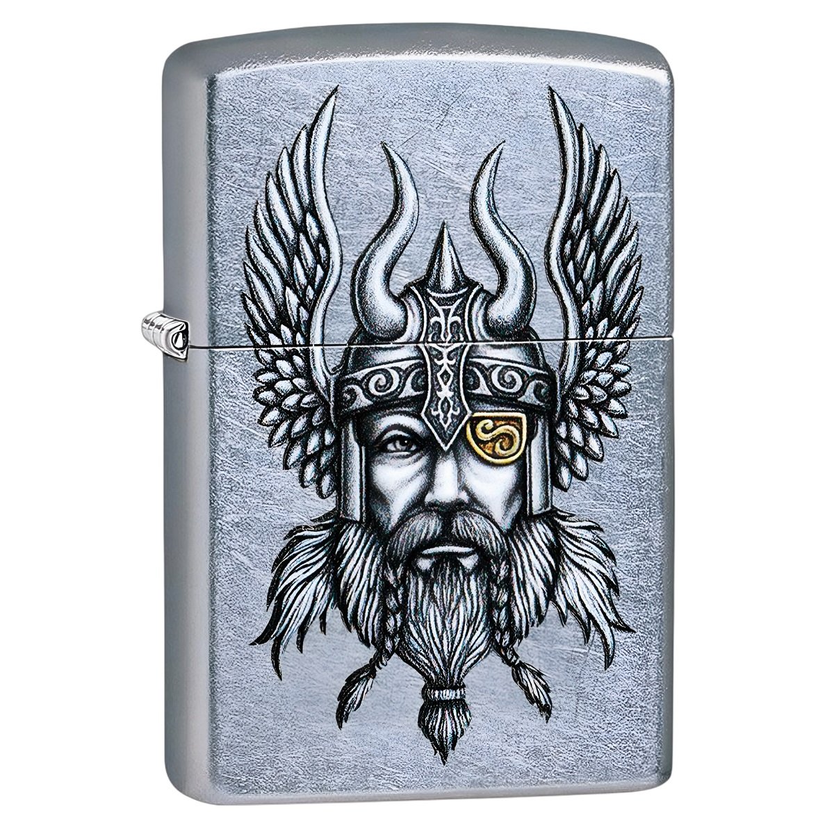 29871 207 Zippo Viking Warrior Design