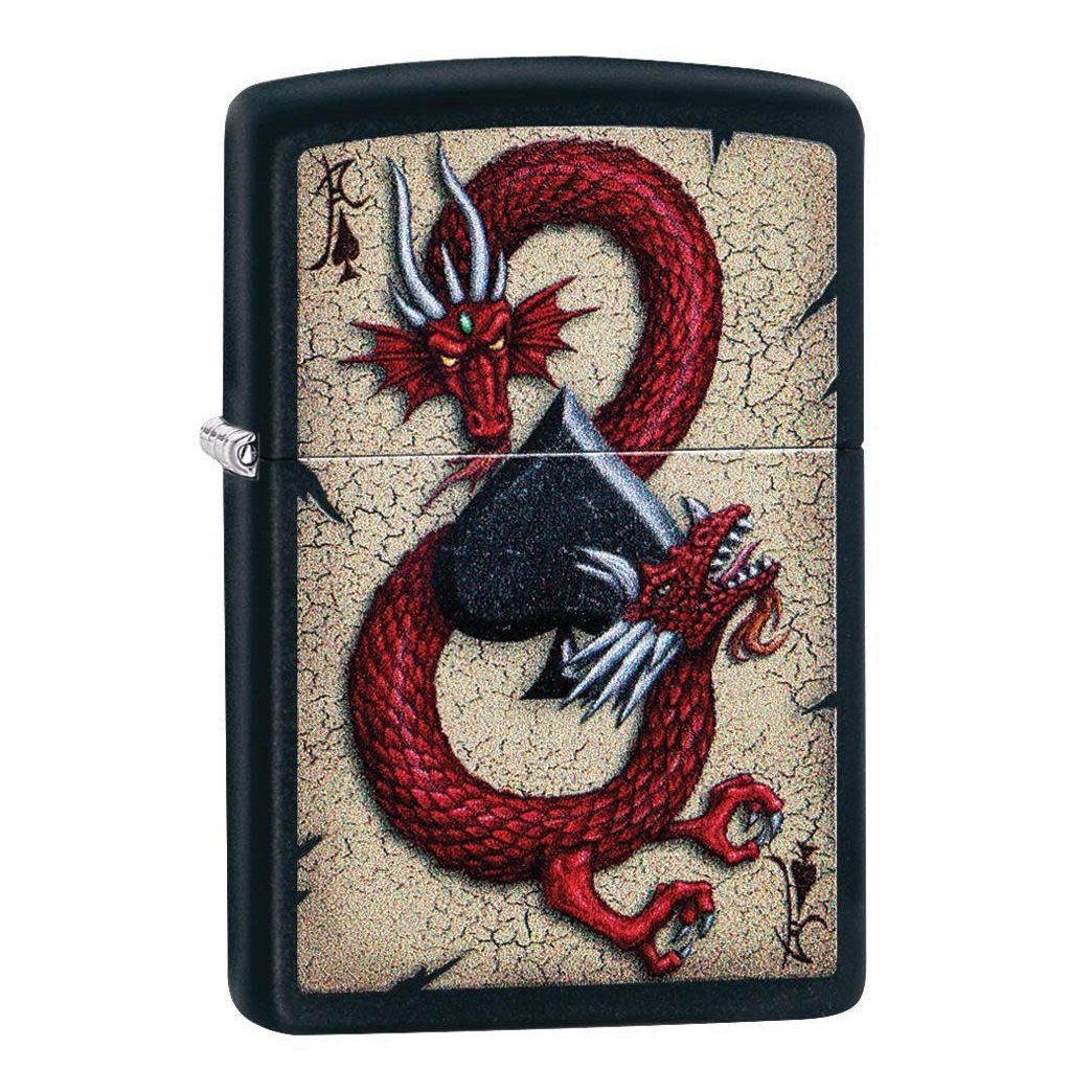 29840 218 Zippo Dragon Ace Design