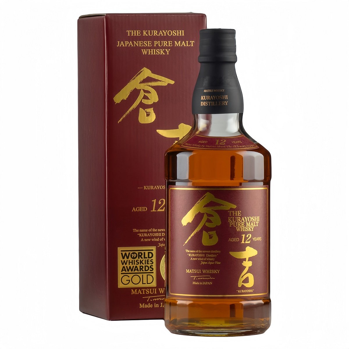 Whisky Japanese Kurayoshi 12 Years 0.7l