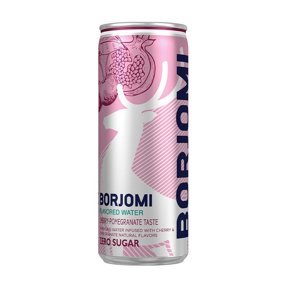 Apă Borjomi Cherry-Pomegranate 0.33l