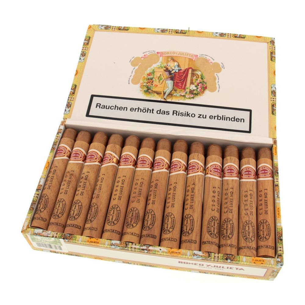 Trabucuri Romeo y Julieta Cedros de Luxe № 3 25