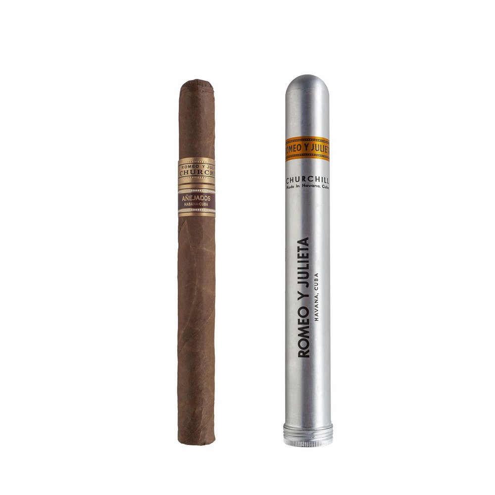Trabucuri Romeo y Julieta Churchills Anejados 2007 Tubos 25