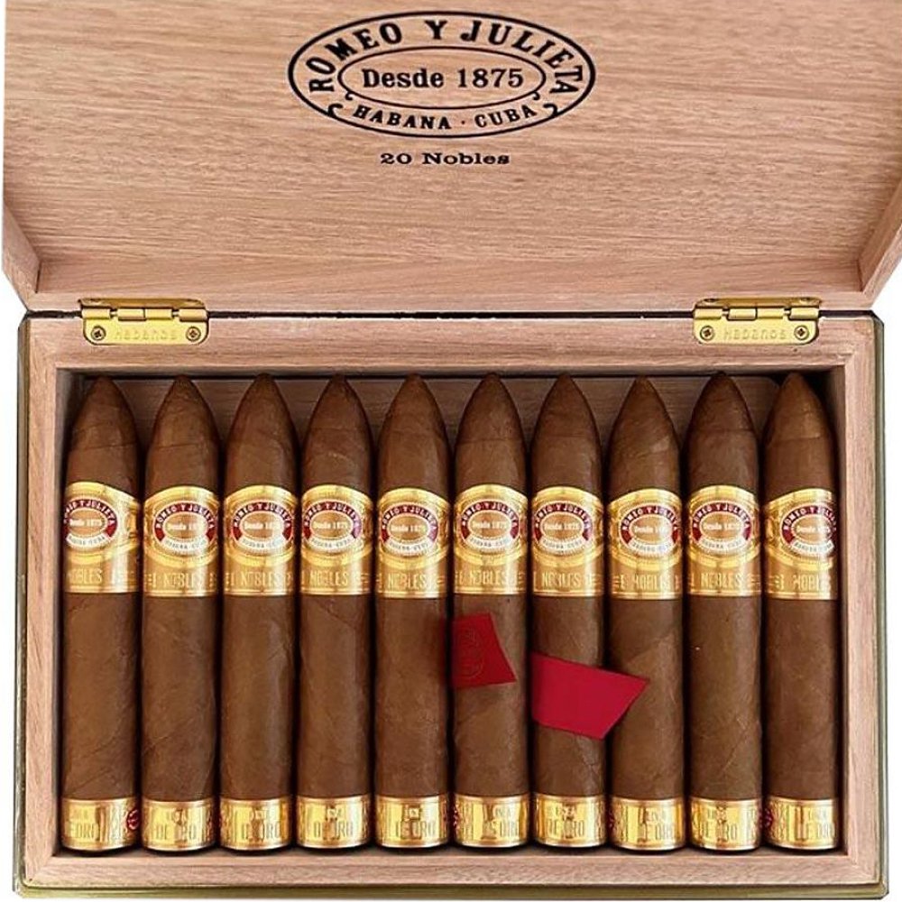 Trabucuri Romeo y Julieta Linea de Oro Nobles 20