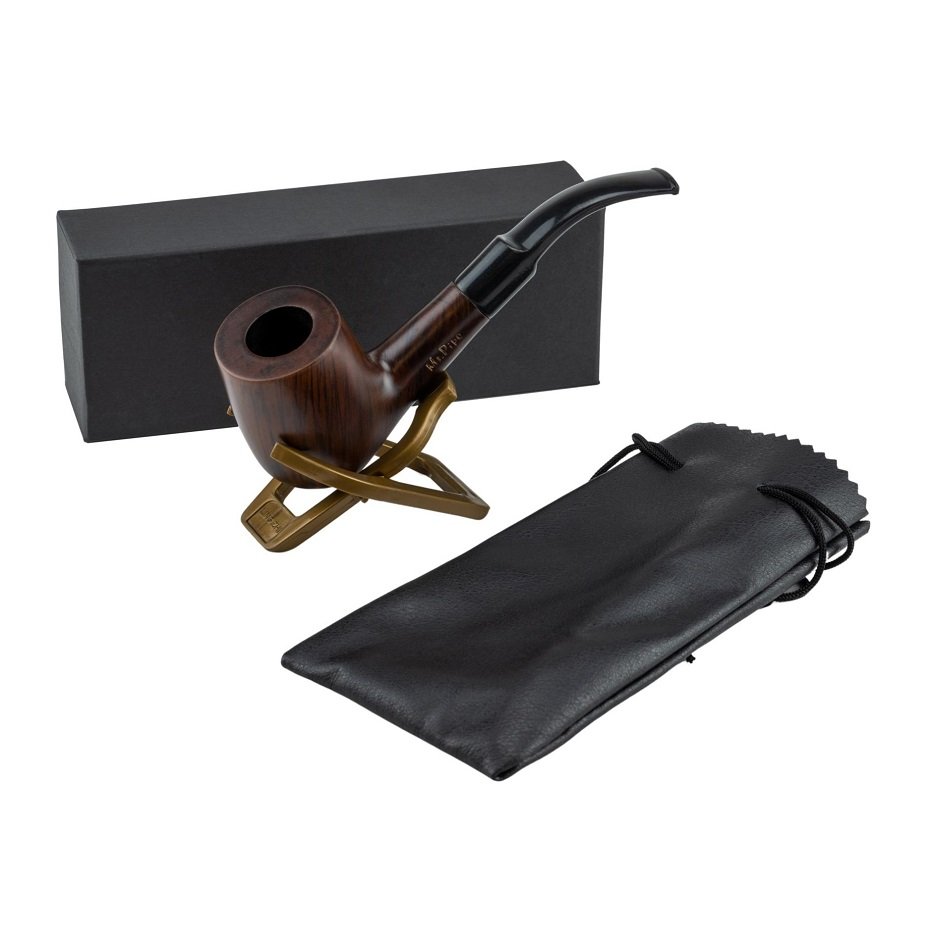Pipă „Mr. Pipe” Poker walnut brown 9mm 401706