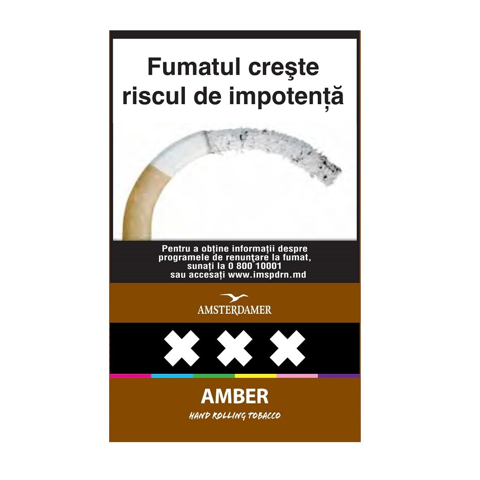 Tutun pentru rulat Amsterdamer Amber 40 gr