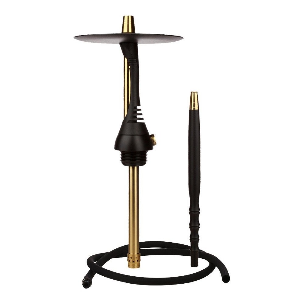 Narghilea Alpha Hookah S Black Matte (fără bol)