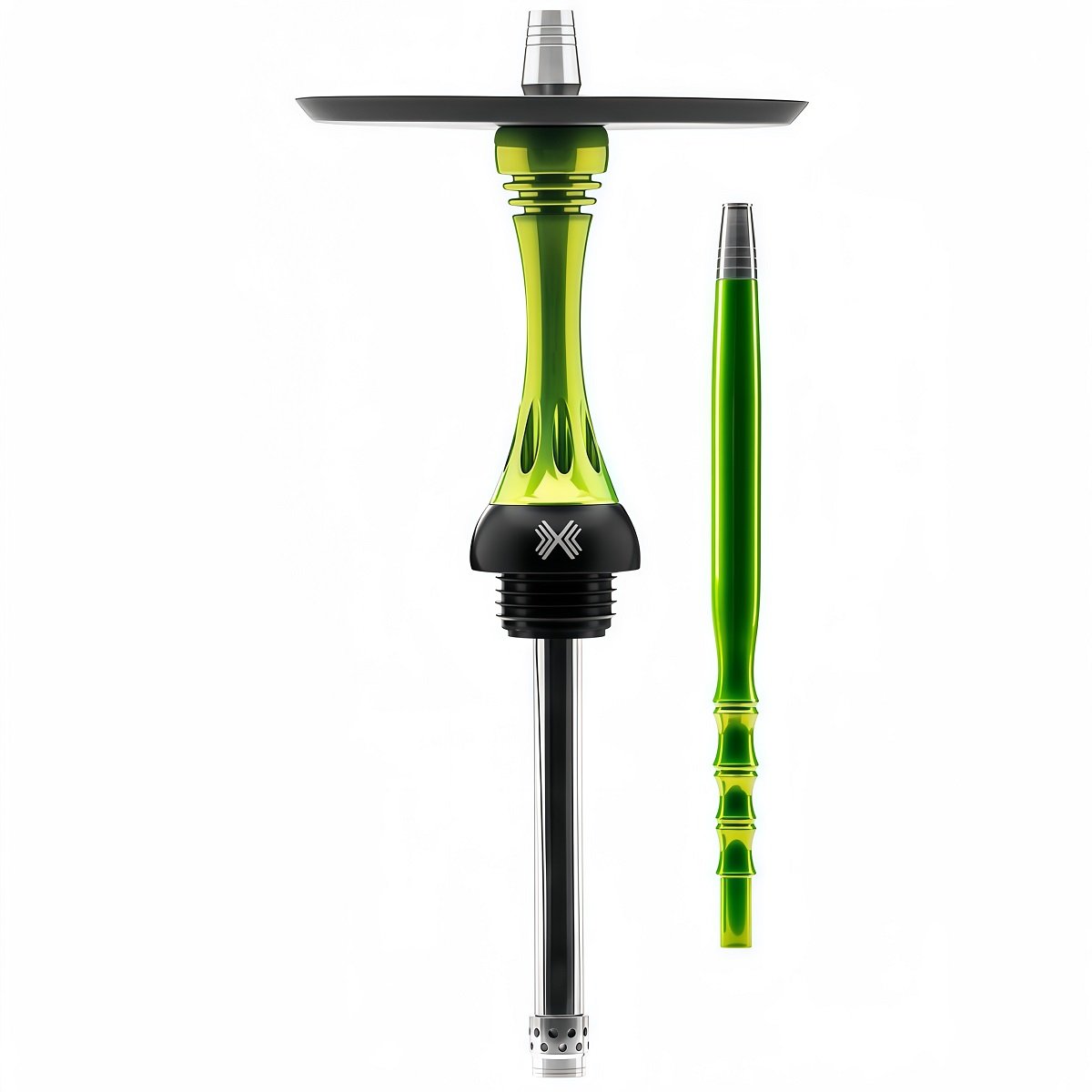 Narghilea Alpha Hookah Model X Lime (fără vas)