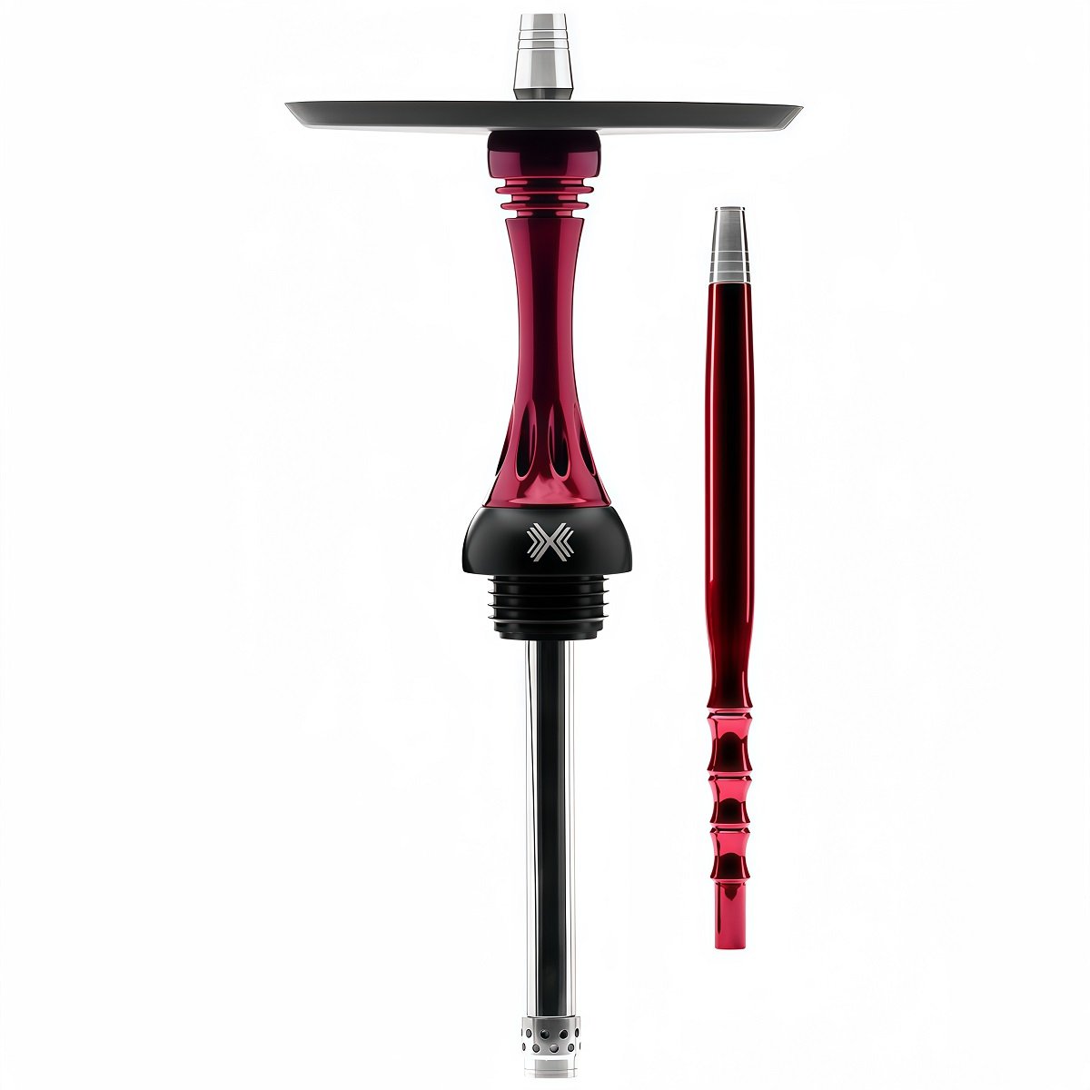 Narghilea Alpha Hookah Model X Red Candy (fără vas)