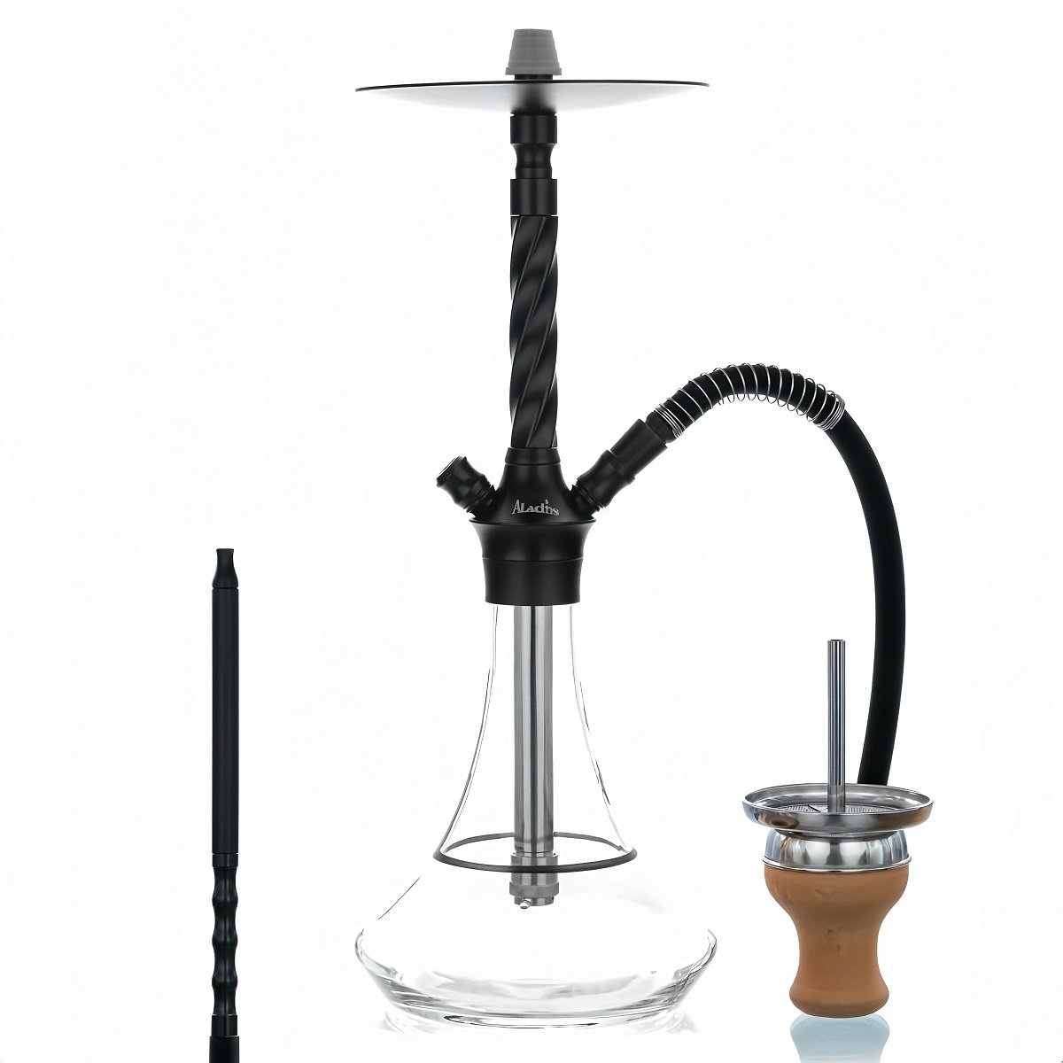 Narghilea Aladin Alux – M3.1 – Black 48cm