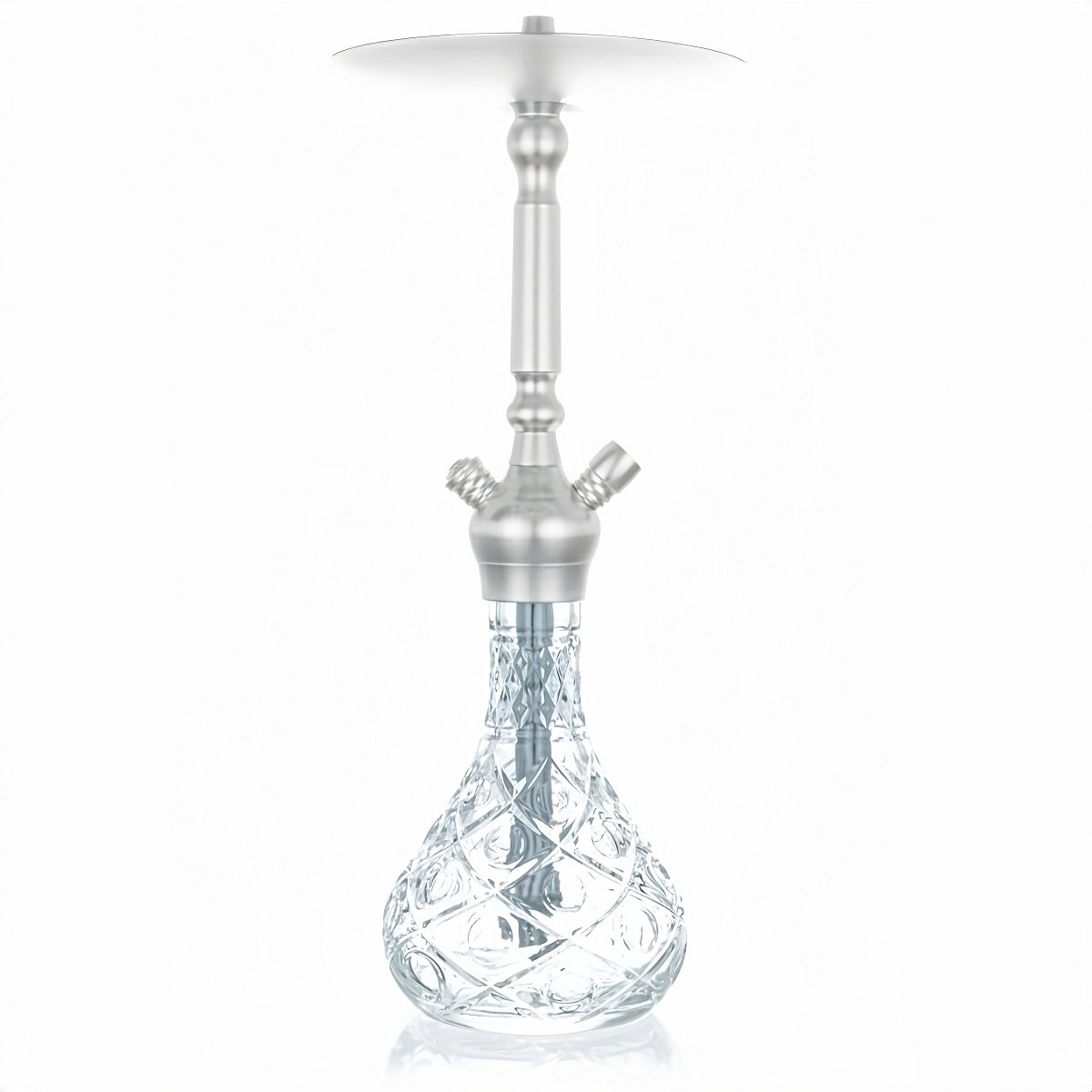 Narghilea Aladin Alux – M5 – Silver 47cm