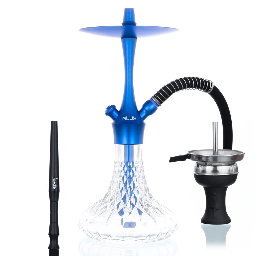 Narghilea Aladin Alux 380 – Blue 38 cm