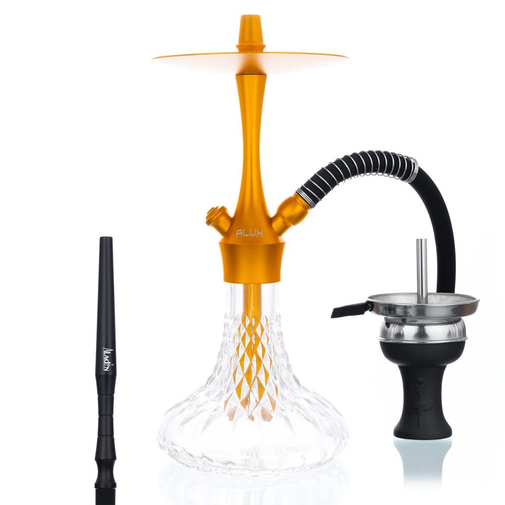 Narghilea Aladin Alux 380 – Gold 38 cm