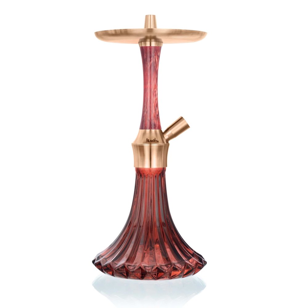 Narghilea EPOX 360 – Red Copper – Pattern 36 cm