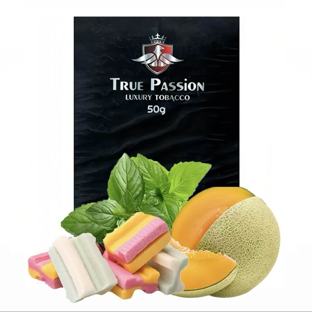 Tutun pentru narghilea True Passion – Melon mint bubblegum 50g