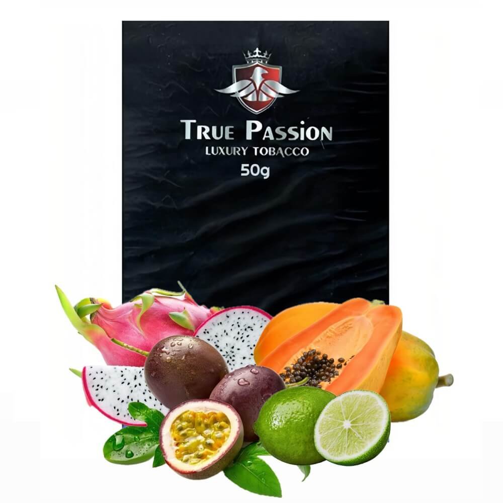 Tutun pentru narghilea True Passion –  Dragon fruit papaya lime maracuja 50g