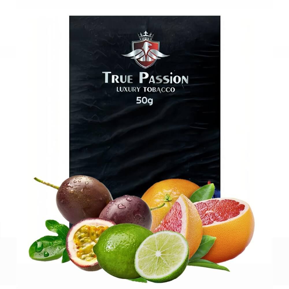Tutun pentru narghilea True Passion – Grapefruit lime maracuja 50g