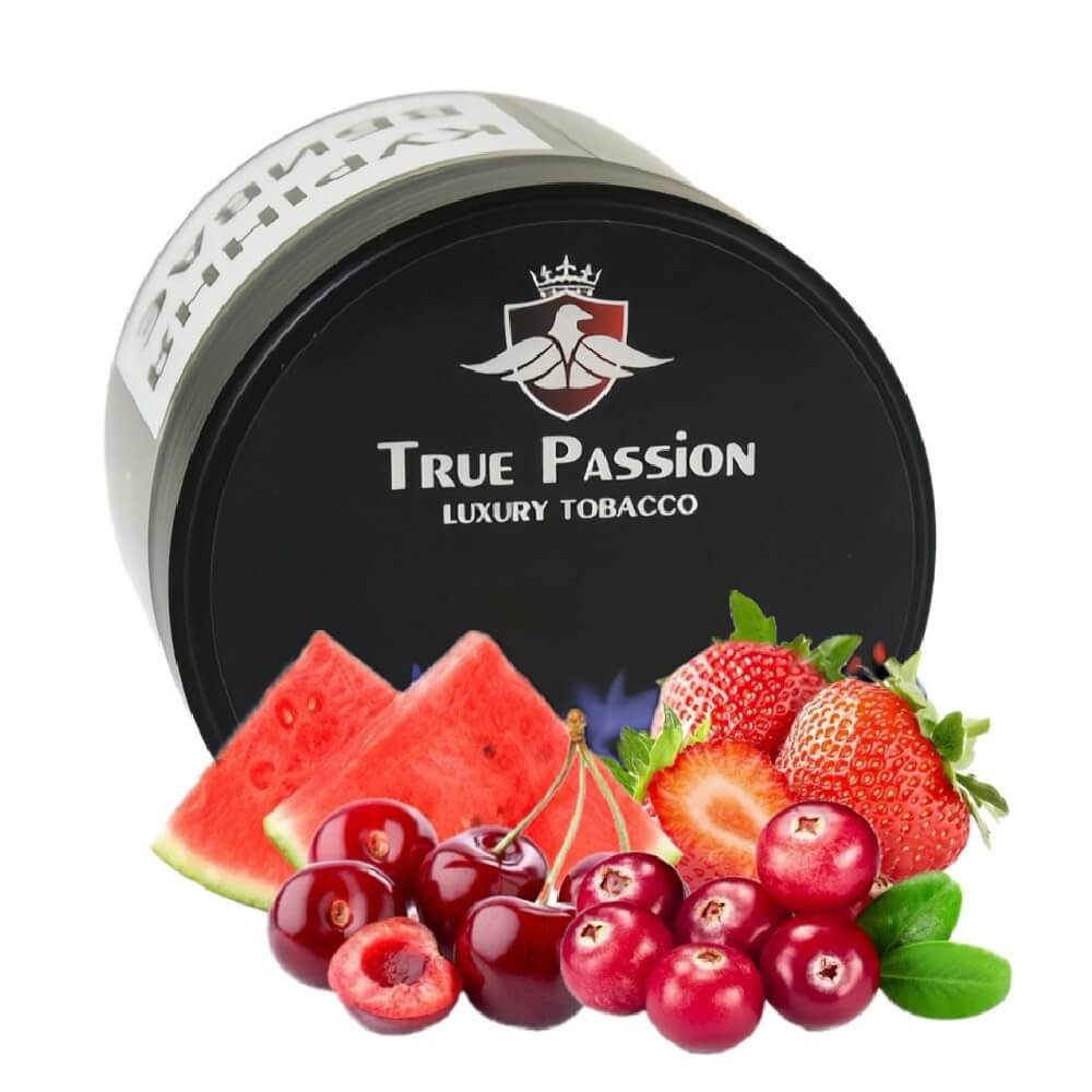 Tutun pentru narghilea True Passion – Strawberry cherry cranberry watermelon 200g
