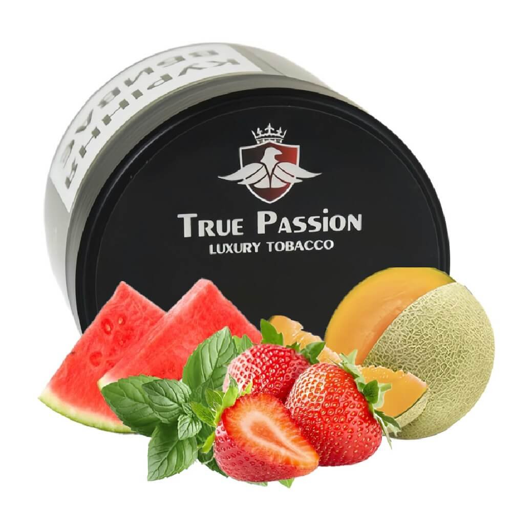 Tutun pentru narghilea True Passion – Watermelon melon strawberry mint 200g