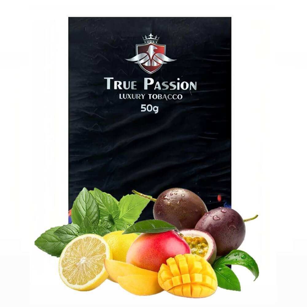 Tutun pentru narghilea True Passion – Mango maracuja lemon mint 50g