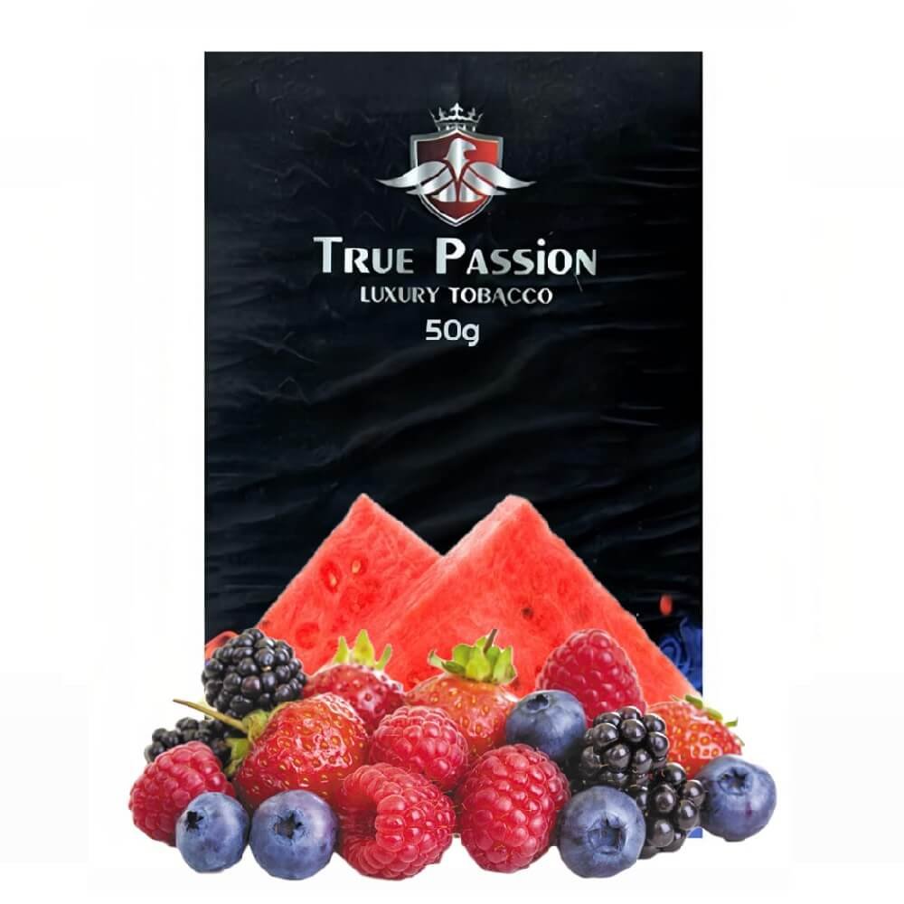 Tutun pentru narghilea True Passion – Strawberry watermelon berries 50g