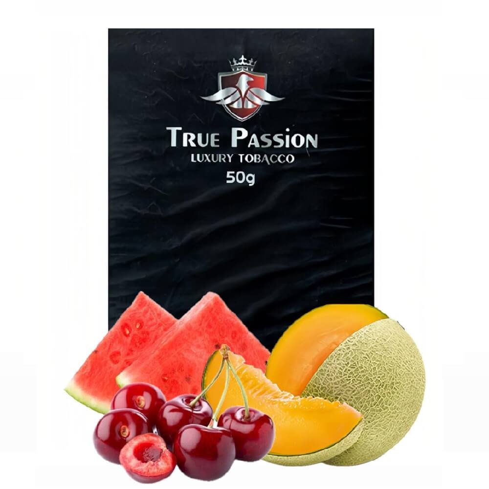 Tutun pentru narghilea True Passion – Watermelon melon cherry 50g