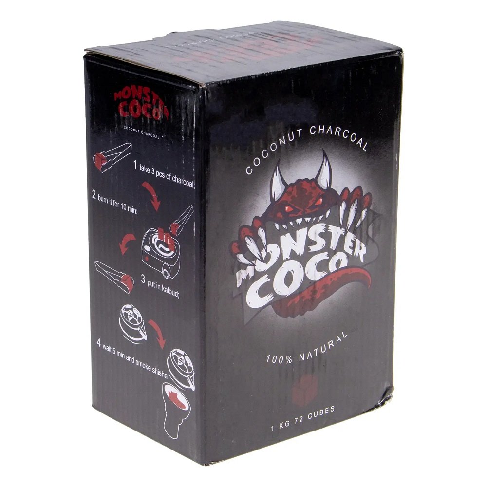 Cărbune natural Monster Coco 1kg