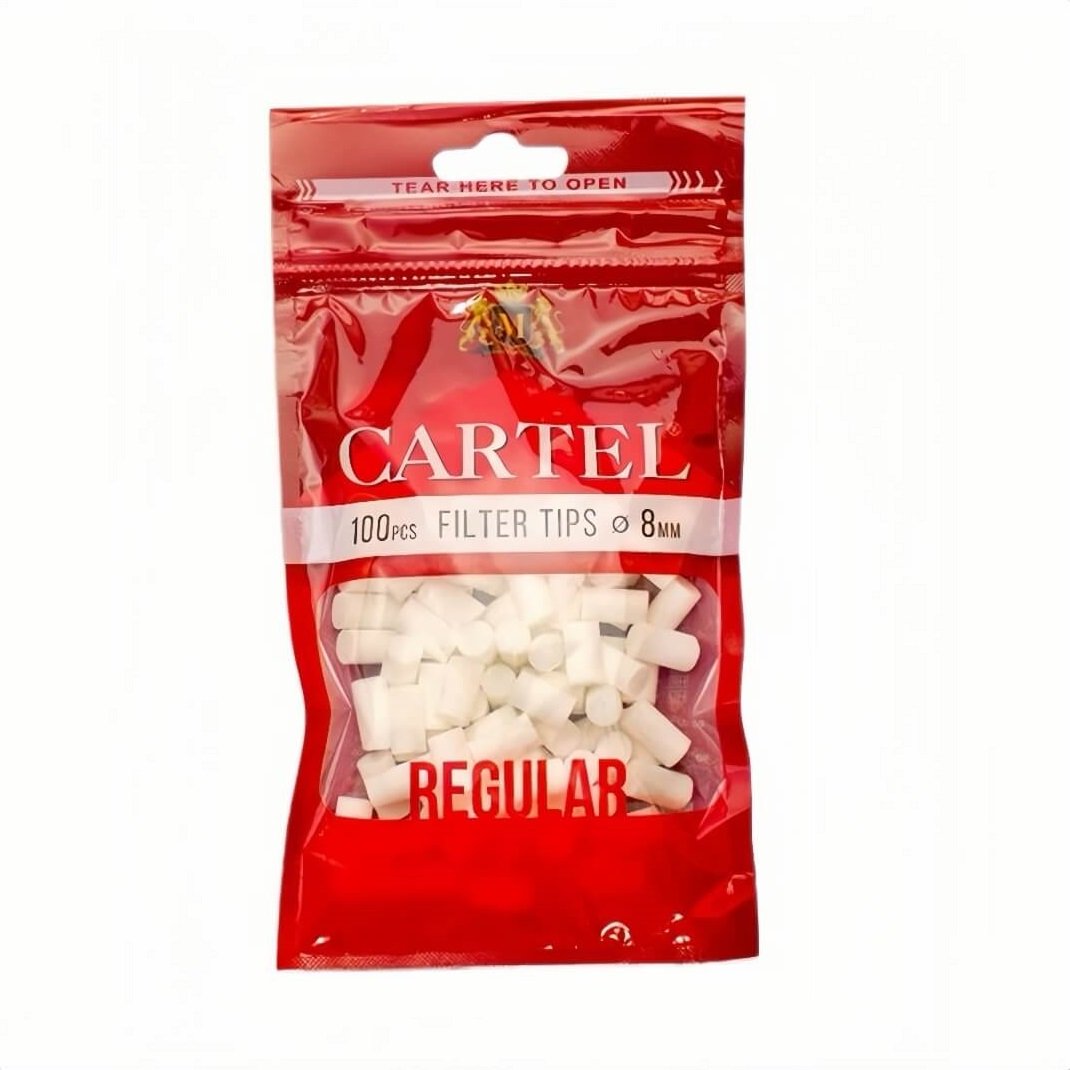 Filtre pentru țigări CARTEL Regular 8mm