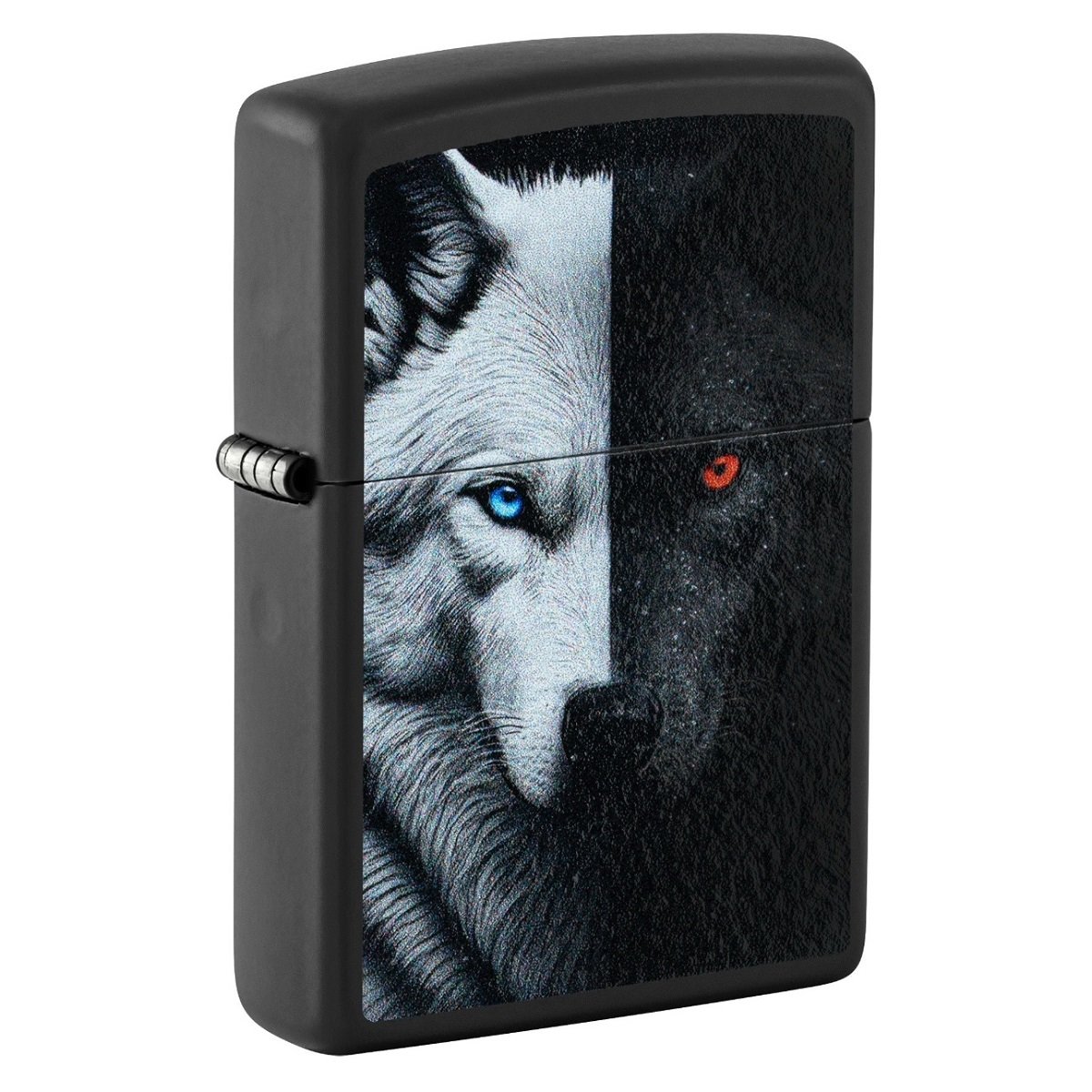46694 218 Zippo Two Wolves Design