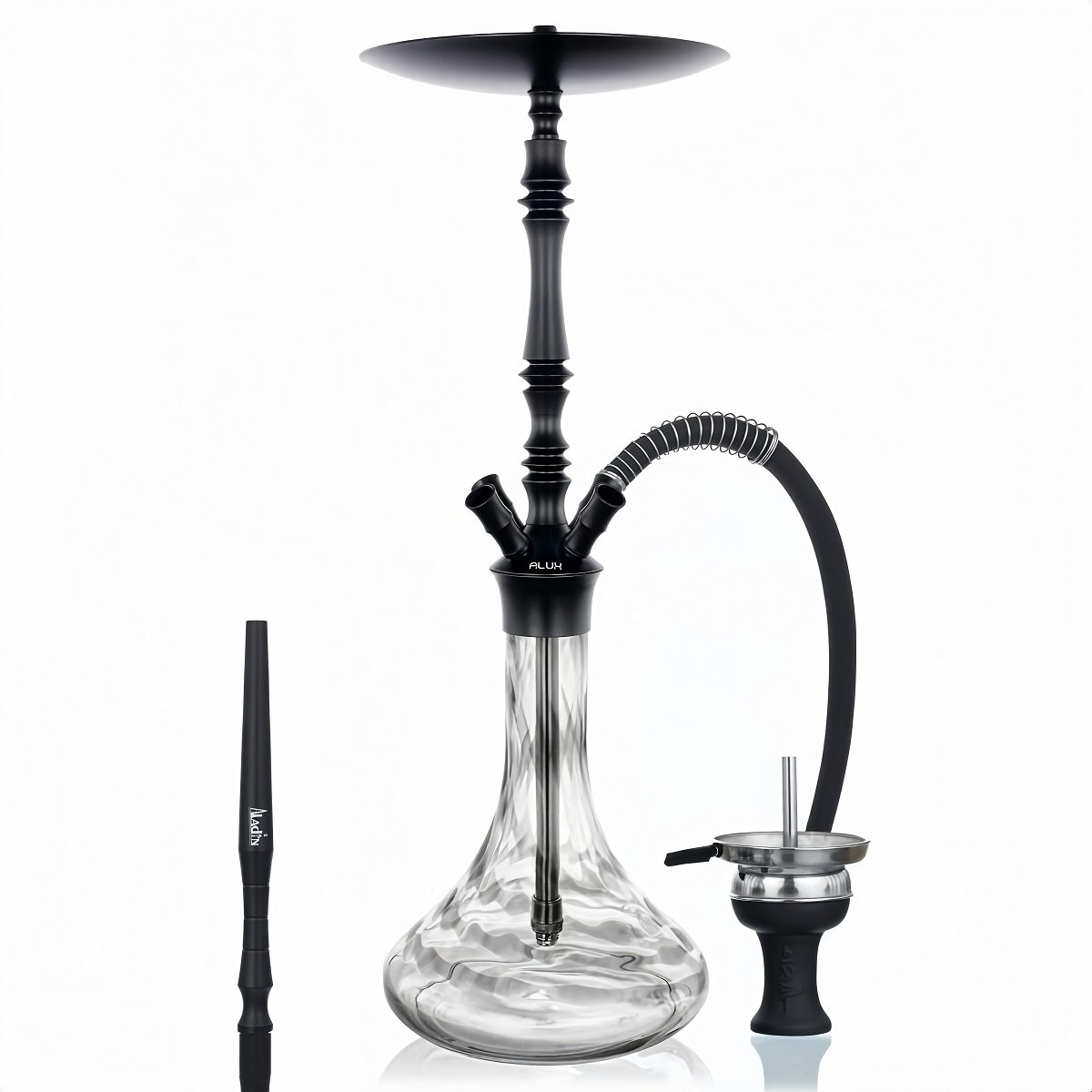 Narghilea Aladin Alux – M4.1 – Black 62cm