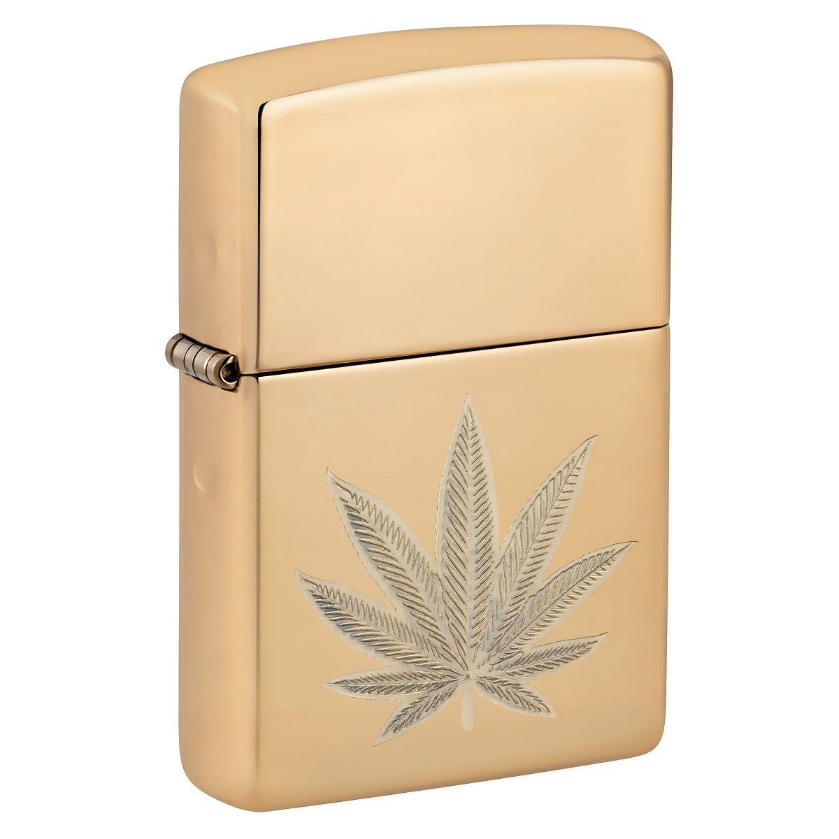 46560 254B Zippo Cannabis Leaf Design