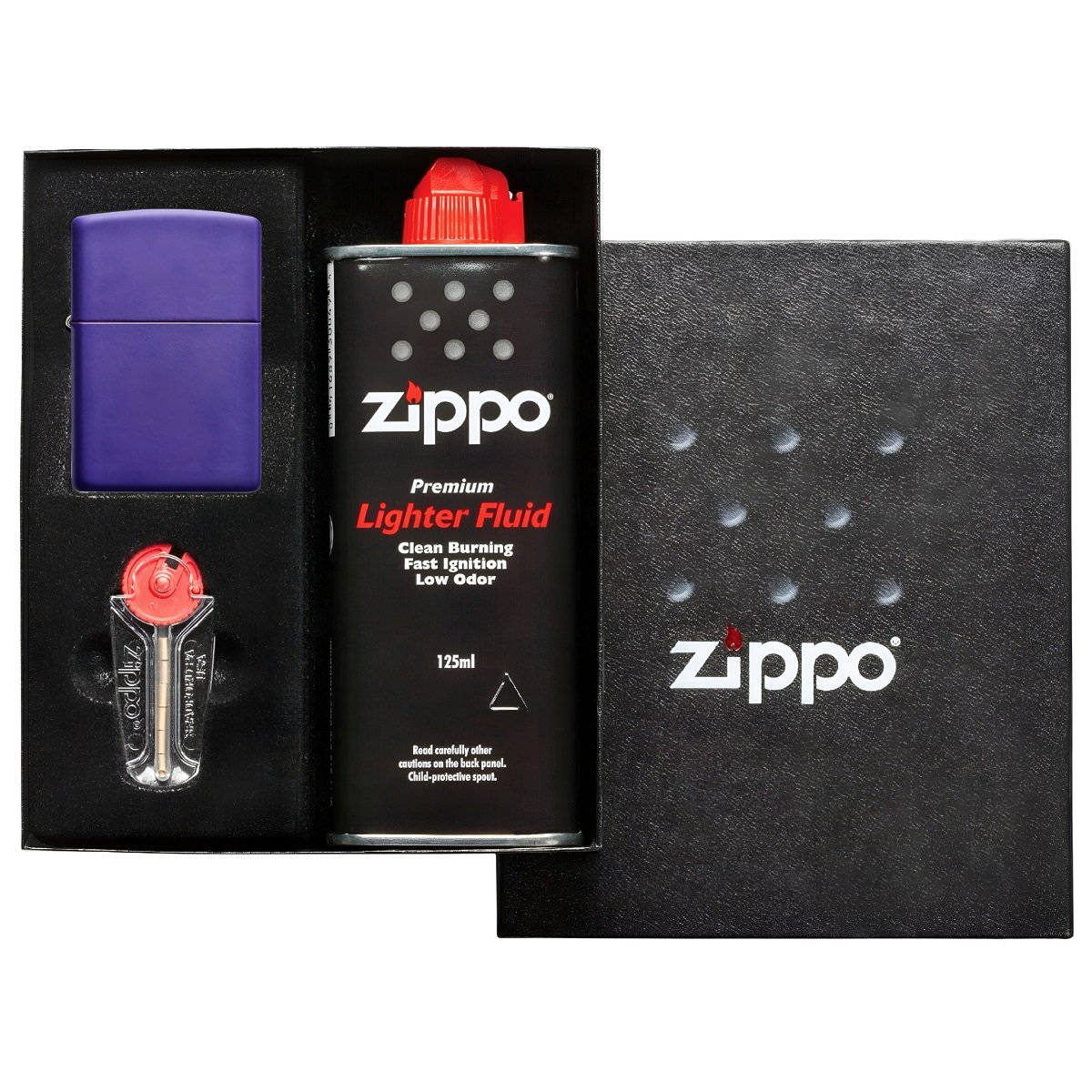 Set cadou Zippo Classic Purple Matte