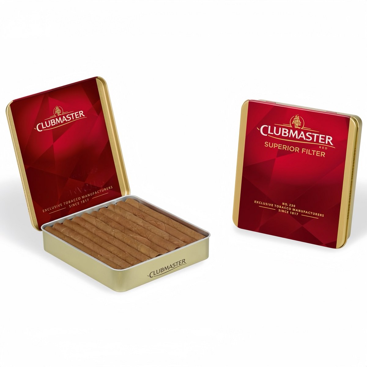 Cigarillos Clubmaster Superior Filter Red