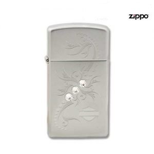 Zippo Harley Davidson Slim Crystals 28619