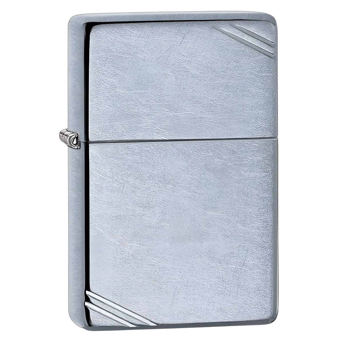 267 Zippo Street Chrome Vintage with Slashes