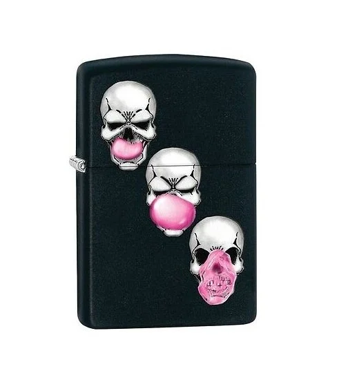 Zippo Skull Bubble Gum