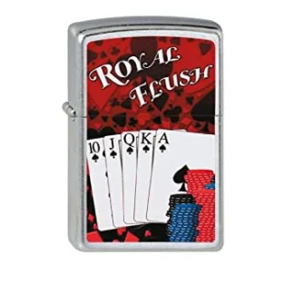 Zippo Royal Flush