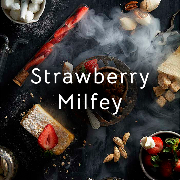 Tutun pentru narghilea Daily Hookah Strawberry Milfey 250g