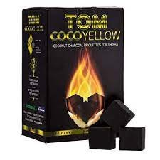 Carbuni pentru Narghilea Tom Cococha Yellow 1 kg