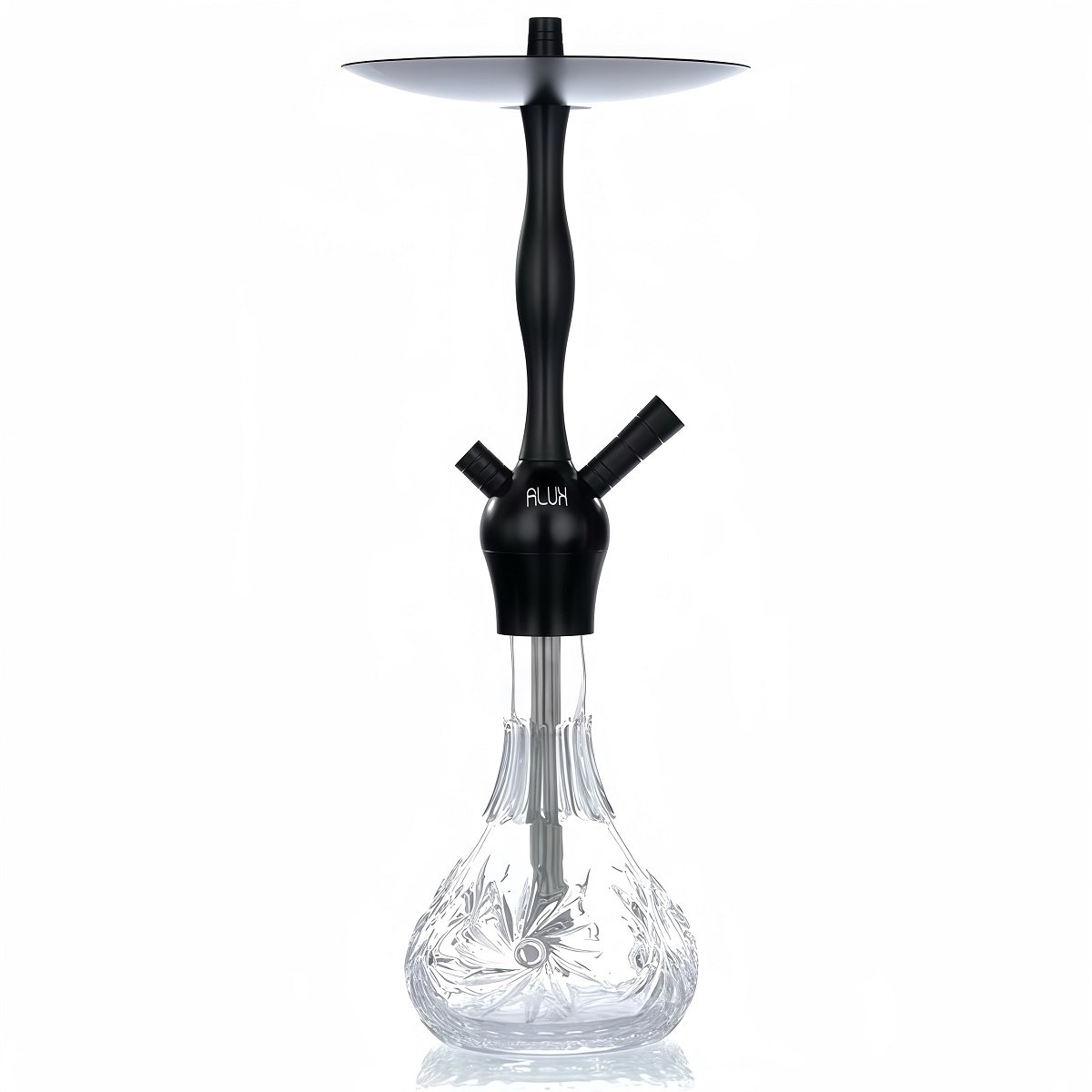 Narghilea Aladin Alux Admiral — Black 50cm