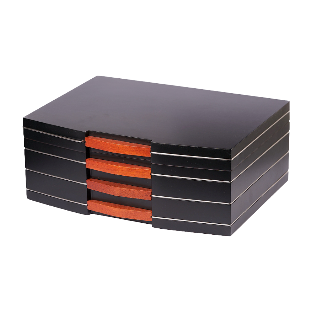 Humidor cu 4 etaje