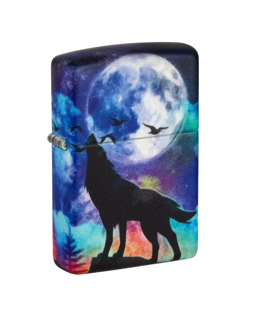 Zippo Wolf Design 49683