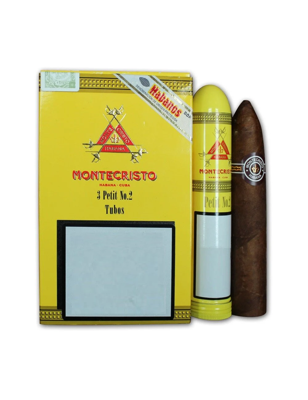 Trabucuri Montecristo Petit №2 Tubos