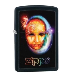 ZIPPO 28669 Venetian Mask Black Matte
