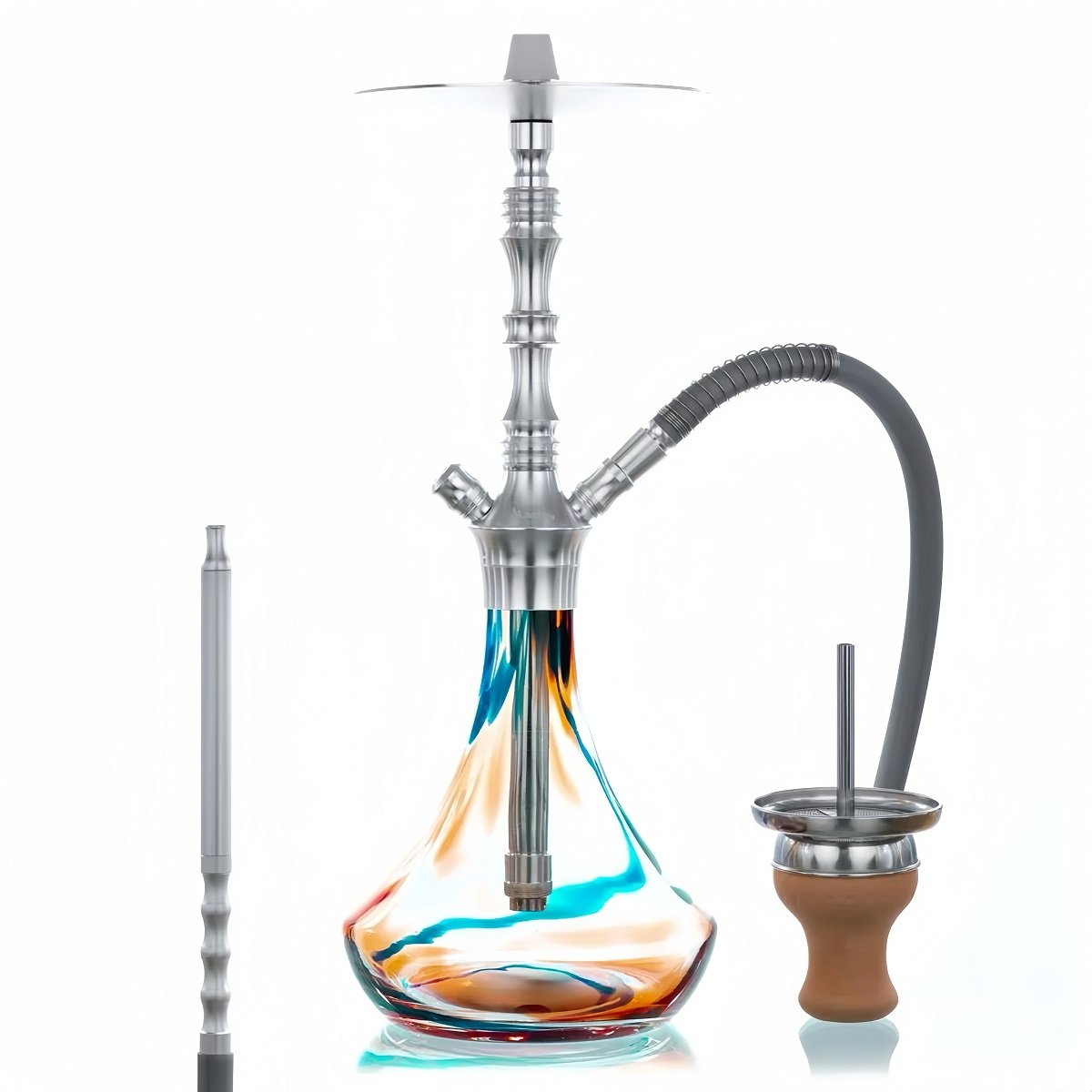Narghilea Aladin Alux – M2.1 – Turquoise 54cm
