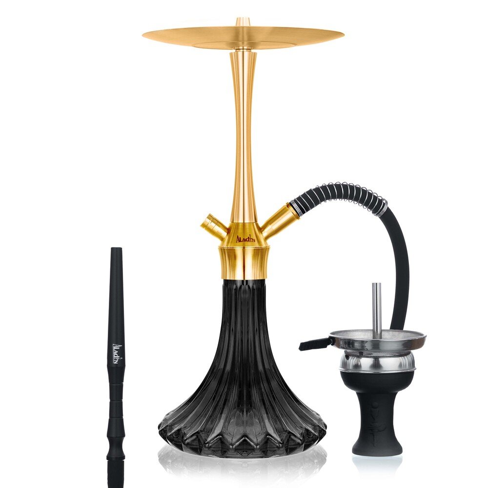 Narghilea Aladin Gold-Black 46 cm
